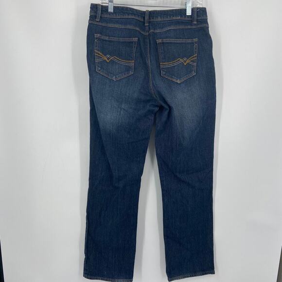 Cabela's Jeans Women Size 12 Straight Leg Stretch Denim Medium Wash - Picture 3 of 13